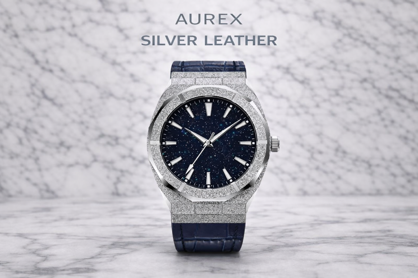 AUREX Silver Leather