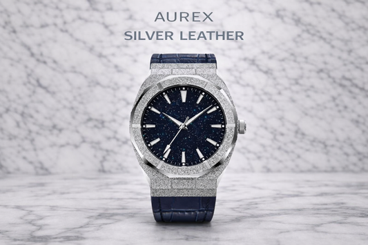 AUREX Silver Leather