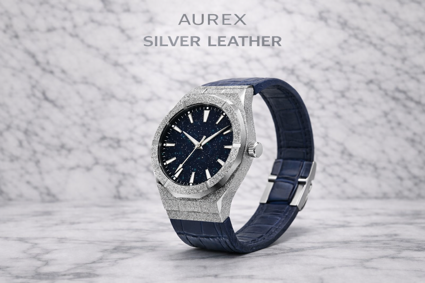AUREX Silver Leather